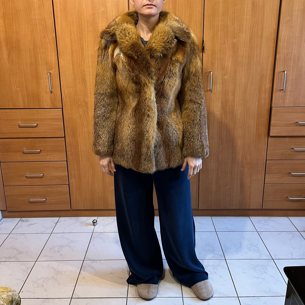 Authentic fur coat